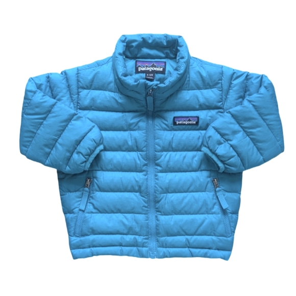 Patagonia Other - Patagonia Baby Down Sweater in Turquoise - Size 6-12M